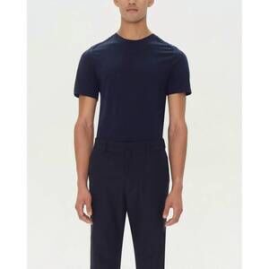 NEW SIMKHAI kellyn short sleeve crewneck top in midnight